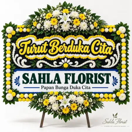 Papan Bunga Duka Jember