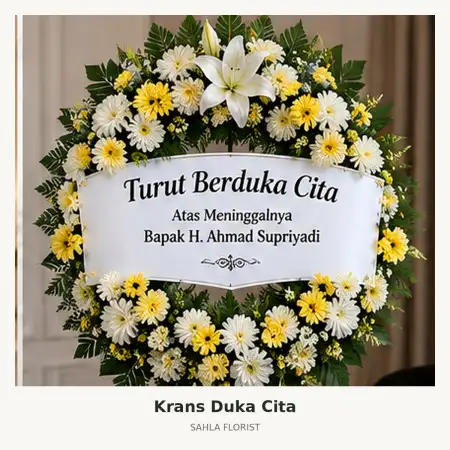 Krans Bunga Duka Jember